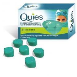TAPPO AURICOLARE IN SILICONE QUIES 3PAIA - Farmafamily.it