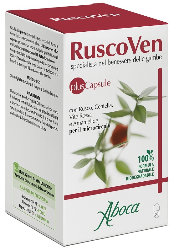 RUSCOVEN PLUS 50 CAPSULE - Farmafamily.it
