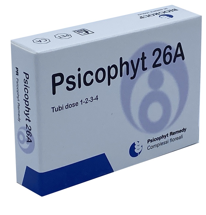 PSICOPHYT REMEDY 26A 4 TUBI 1,2 G - Farmafamily.it