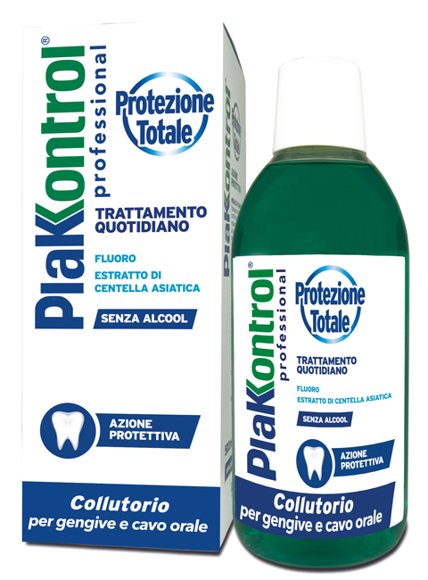 PLAKKONTROL PROTEZIONE TOTALE COLLUTORIO 500 ML - Farmafamily.it