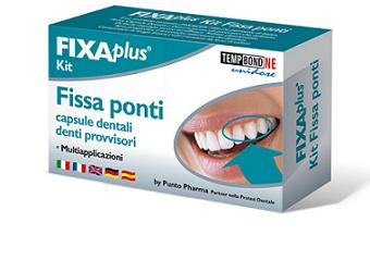 CEMENTO PROVVISORIO PER PONTI FIXAPLUS KIT 1 PEZZO - Farmafamily.it