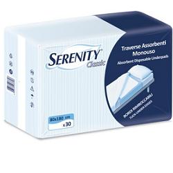 TRAVERSA SALVAMATERASSO PER INCONTINENZA SERENITY CLASSIC MISURA 80X180CM 15 PEZZI - Farmafamily.it