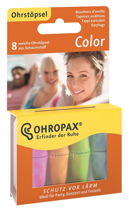OHROPAX TAPPI AURICOLARE COLOR 8 PEZZI - Farmafamily.it