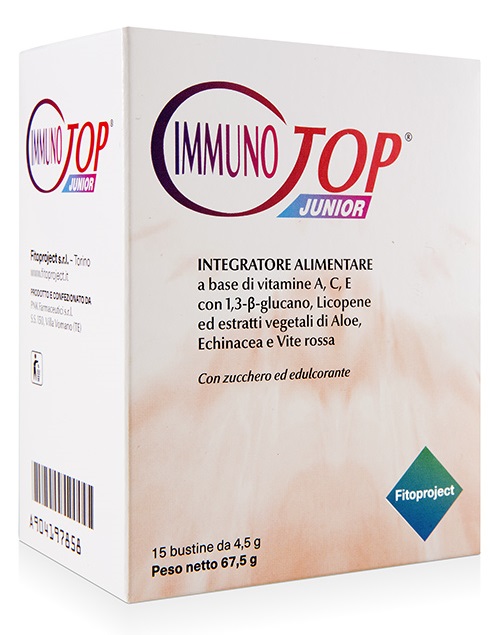 IMMUNOTOP JUNIOR 15 BUSTINE DA 4,5 G - Farmafamily.it