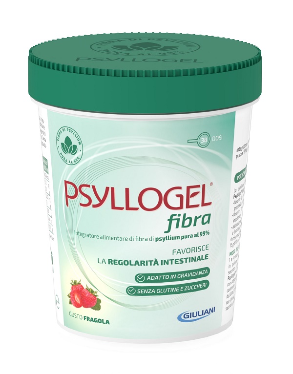 PSYLLOGEL FIBRA FRAGOLA VASO 170 G - Farmafamily.it