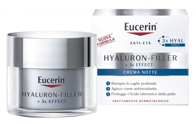 EUCERIN CREMA HYALURON-FILLER NOTTE 50 ML - Farmafamily.it
