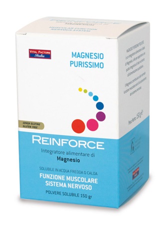 REINFORCE MAGNESIO PURISSIMO 150 G - Farmafamily.it