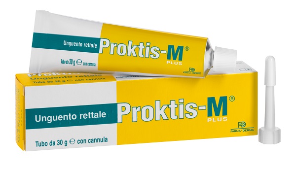 UNGUENTO RETTALE PROKTIS/M PLUS 30G CON CANNULA - Farmafamily.it