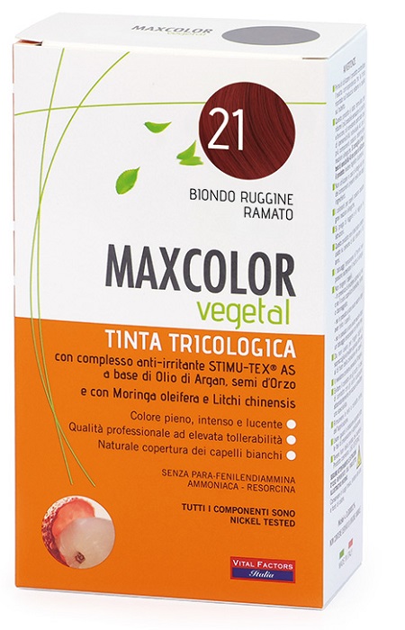 MAX COLOR VEGETAL 21 TINTURA 140 ML - Farmafamily.it