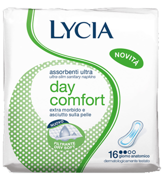LYCIA ULTRASOTTILE ANATOMICO 16 PEZZI - Farmafamily.it