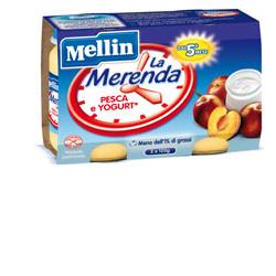 MELLIN MERENDA YOGURT PESCA 2 X 120 G - Farmafamily.it