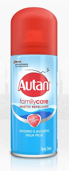AUTAN FAMILY CARE SPRAY SECCO 100ML - Farmafamily.it