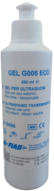 GEL PER APPARECCHI AD ULTRASUONI 260 ML - Farmafamily.it