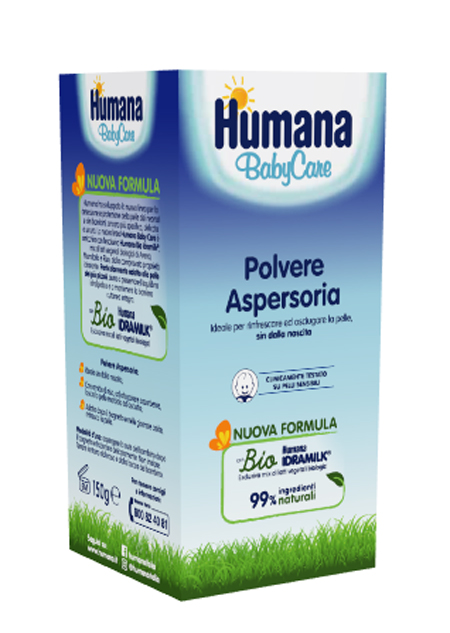 HUMANA BABY CARE POLVERE ASPERSORIA 150 G - Farmafamily.it