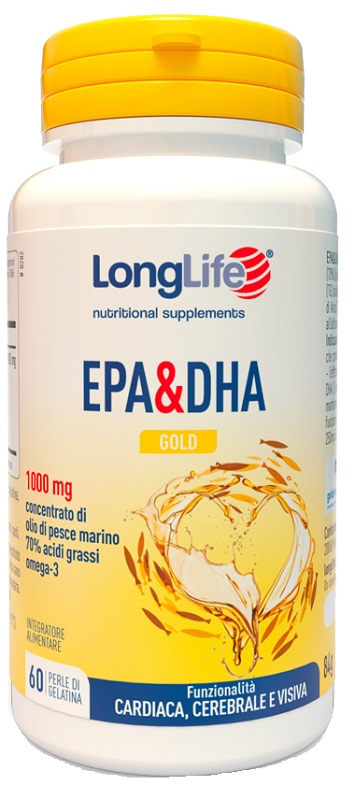 LONGLIFE EPA DHA GOLD 60 PERLE - Farmafamily.it