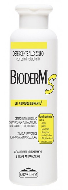 BIODERM S ANTIACNE ANTISEBO 250 ML - Farmafamily.it