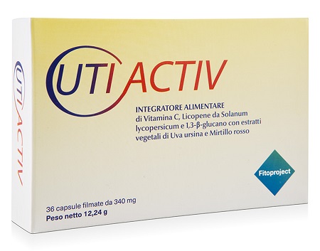 UTIACTIV 36 CAPSULE FILMATE DA 340 MG - Farmafamily.it
