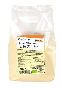 FARINA KAMUT BIANCA TIPO 0 BIO 500 G - Farmafamily.it