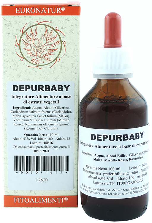DEPURBABY GOCCE 100 ML - Farmafamily.it