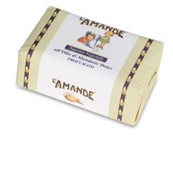 L'AMANDE MARSEILLE SAPONE VEGETALE OLIO MANDORLE DOLCI 200 G - Farmafamily.it