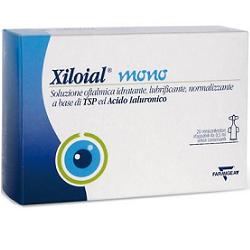 SOLUZIONE OFTALMICA IDRATANTE LUBRIFICANTE XILOIAL 20 MONODOSE DA 0,5ML - Farmafamily.it