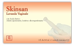 SKINSAN LAVANDA VAGINALE 4 FLACONI 140 ML + 4 CANNULE VAGINALI MONOUSO IN BLISTER - Farmafamily.it