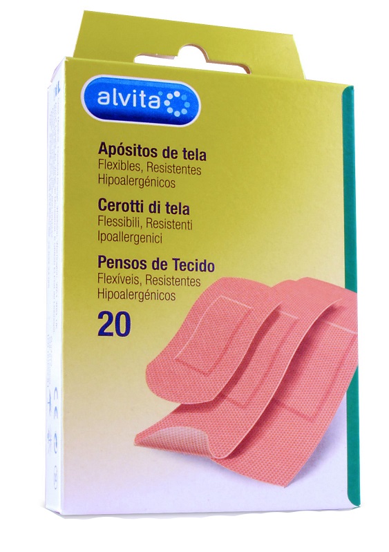 CEROTTO TELA 20 PEZZI ALVITA - Farmafamily.it