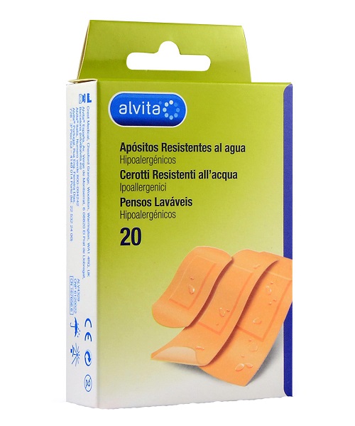 ALVITA CEROTTI IMPERMEABILE 20 PEZZI - Farmafamily.it