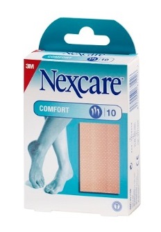 CEROTTO NEXCARE COMFORT IN STRISCIA 6X10CM 10 PEZZI - Farmafamily.it
