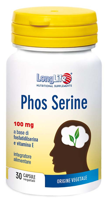 LONGLIFE PHOS SERINE 30 CAPSULE VEGETALI - Farmafamily.it