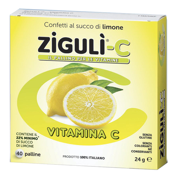 ZIGULI C LIMONE 40 CONFETTI 24 G - Farmafamily.it