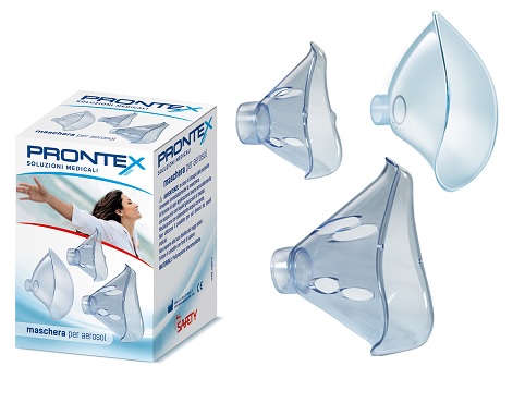 MASCHERA PEDIATRICA AEROSOL PRONTEX FAST LINE IN PLASTICA - Farmafamily.it