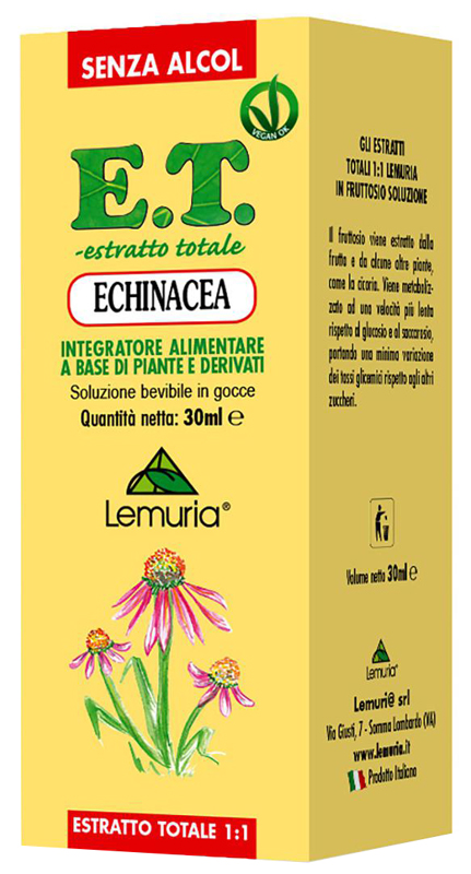 ET ESTRATTO TOTALE ECHINACEA 30 ML SENZA ALCOL - Farmafamily.it