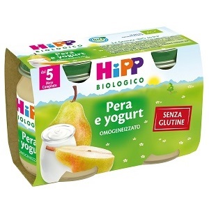 HIPP BIO HIPP BIO OMOGENEIZZATO PERA YOGURT 2X125 G - Farmafamily.it