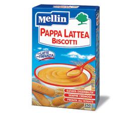 MELLIN PAPPA LATTE BISCOTTI 250 G NUOVO FORMATO - Farmafamily.it