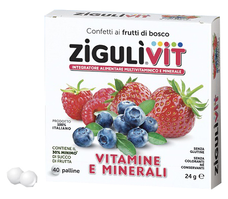 ZIGULI VIT FRUTTIBOSCO 40 CONFETTI - Farmafamily.it