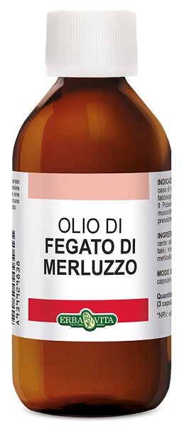 OLIO FEGATO MERLUZZO 100 ML - Farmafamily.it