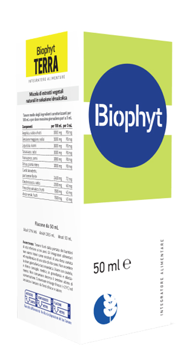 BIOPHYT TERRA 50 ML SOLUZIONE IDROALCOLICA - Farmafamily.it