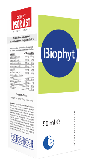 BIOPHYT PSOR AST 50 ML SOLUZIONE IDROALCOLICA - Farmafamily.it