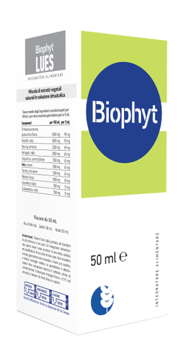 BIOPHYT LUES 50 ML SOLUZIONE IDROALCOLICA - Farmafamily.it