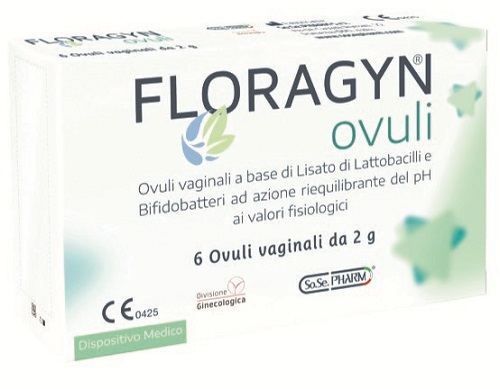 OVULI VAGINALI A BASE DI LATTOBACILLI LISATI FLORAGYN OVULI 2 G 6 PEZZI - Farmafamily.it