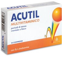 ACUTIL MULTIVITAMINICO 30 COMPRESSE - Farmafamily.it