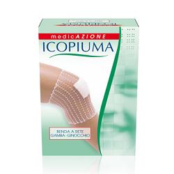 ICOPIUMA BENDA A COMPRESSIONE FISIOLOGICA PER GAMBA E GINOCCHIO CAL 5 1 PEZZO - Farmafamily.it