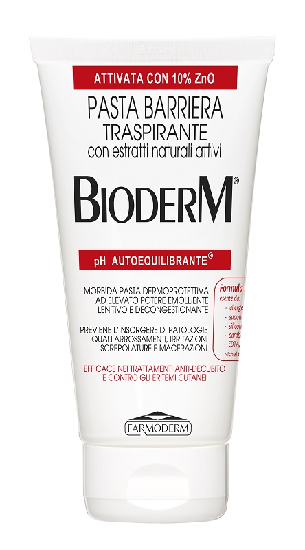 BIODERM PASTA BARRIERA TRASPIRANTE PH AUTOEQUILIBRANTE 150 ML - Farmafamily.it