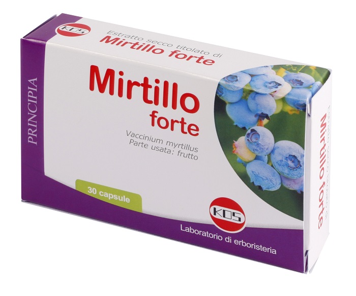 MIRTILLO FORTE ESTRATTO SECCO 30 CAPSULE - Farmafamily.it