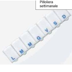 PILLOLIERA SETTIMANALE PLASTICA - Farmafamily.it
