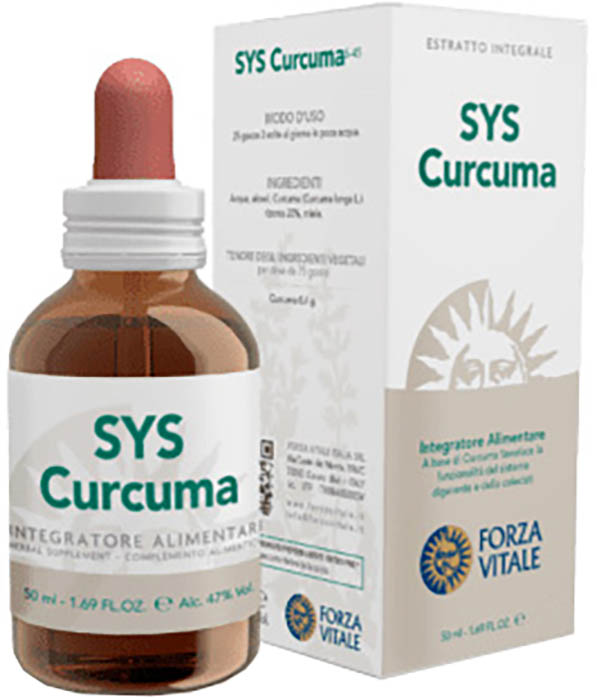 SYS CURCUMA GOCCE 50 ML - Farmafamily.it
