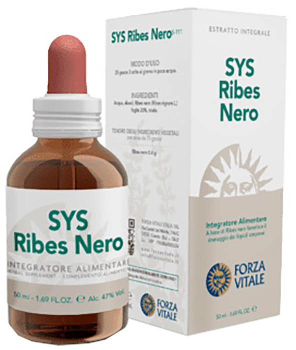 SYS RIBES NERO GOCCE 50 ML - Farmafamily.it