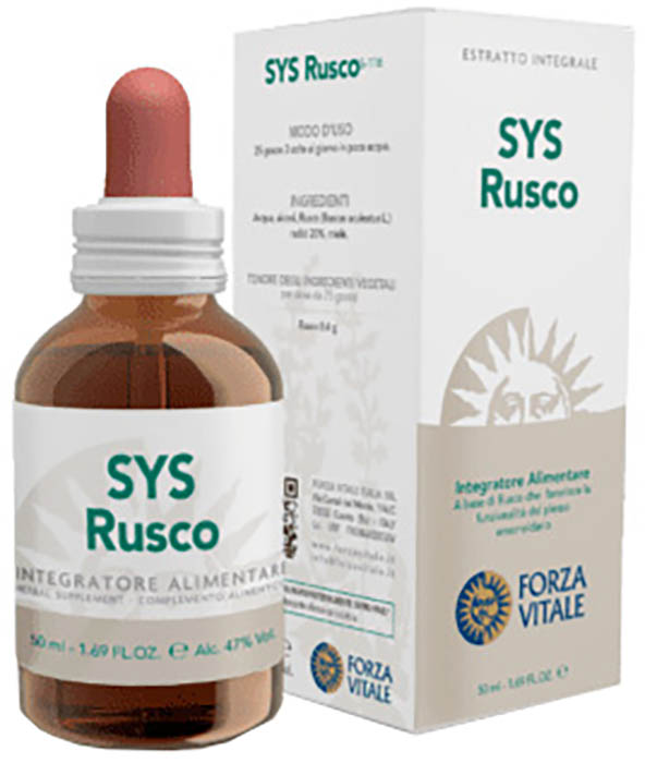 SYS RUSCO GOCCE 50 ML - Farmafamily.it
