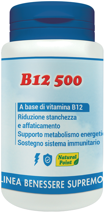 B12 500 CIANOCOBALAMINA 100 CAPSULE VEGETALI - Farmafamily.it